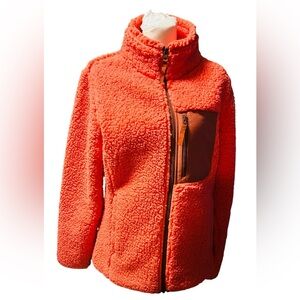 Amazon Essentials Vibrant Orange Fleece